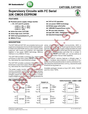 CAT1321WI-28 datasheet  